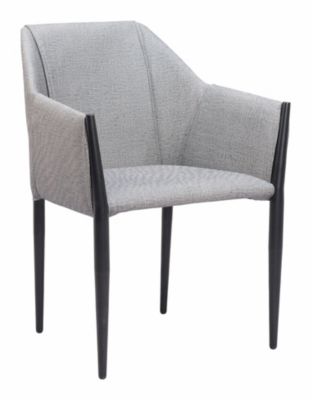 Zuo Modern Andover Dining Chair (Set of 2) Slate Gray