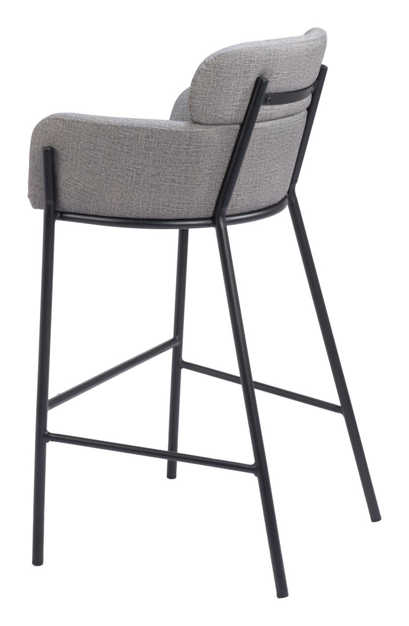 Bremor Barstool Slate Gray