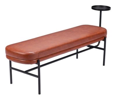 Zuo Modern Ploce Bench Brown