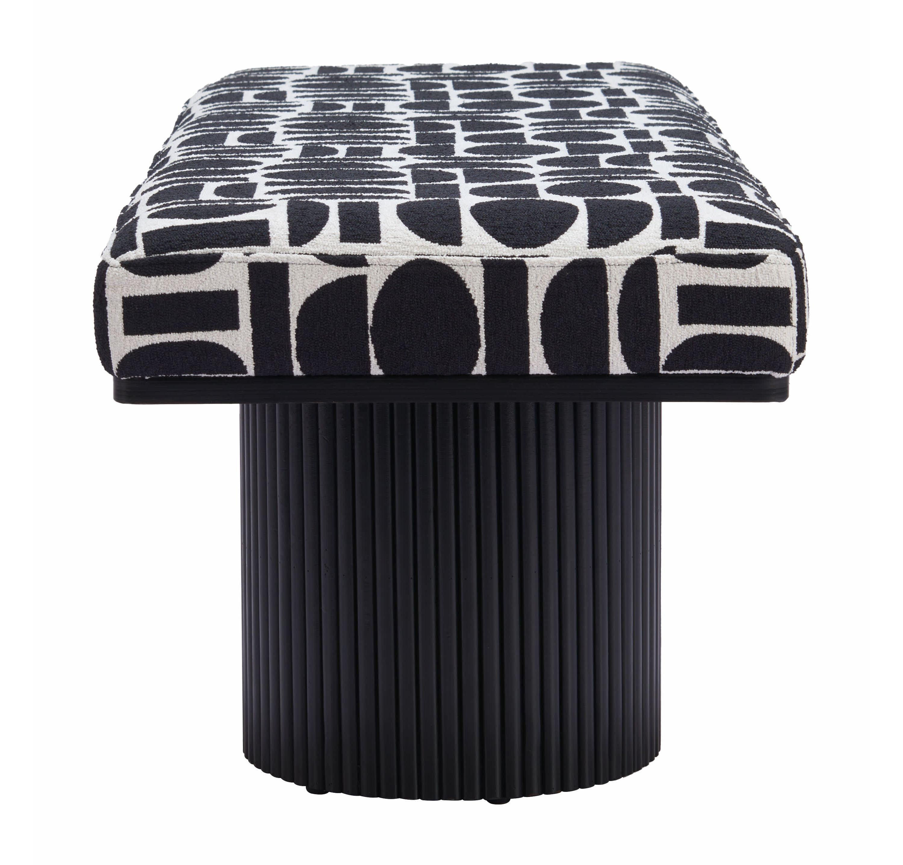 Botoia Bench Black & White