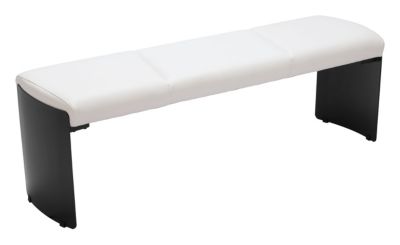 Zuo Modern Mur Bench White