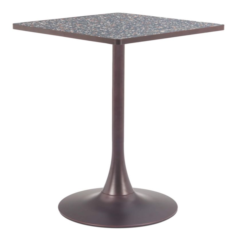 Spot Bistro Table Black & Bronze