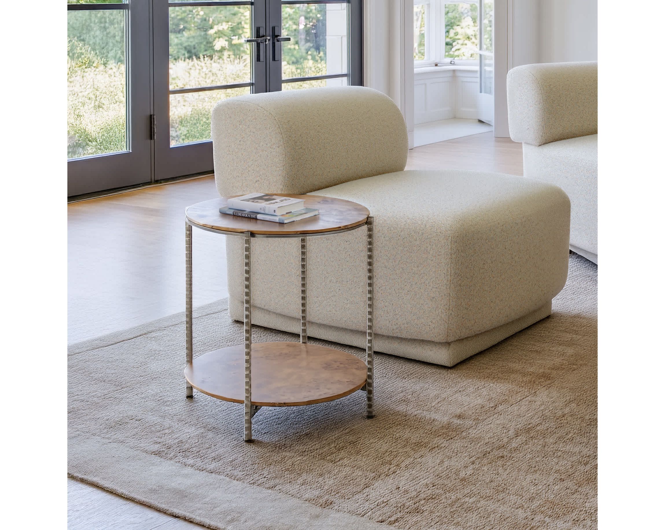 GMEK589○ACTUS / アクタス ehon naname table Zuo Modern Adna Side Table Brown | Belk