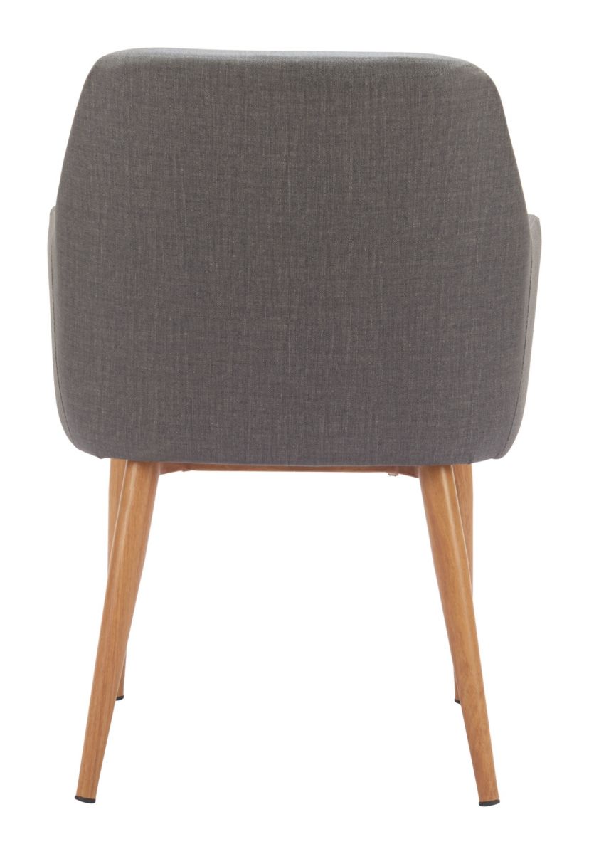Wisom Dining Chair (Set of 2) Gray