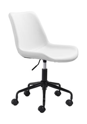 Zuo Modern Byron Office Chair, White