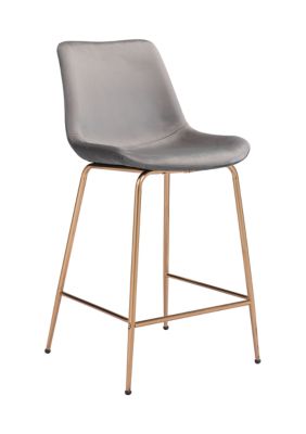 Zuo Modern Tony Counter Chair, Gray -  0842896144020