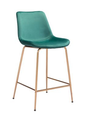 Zuo Modern Tony Counter Chair, Green -  0842896144037