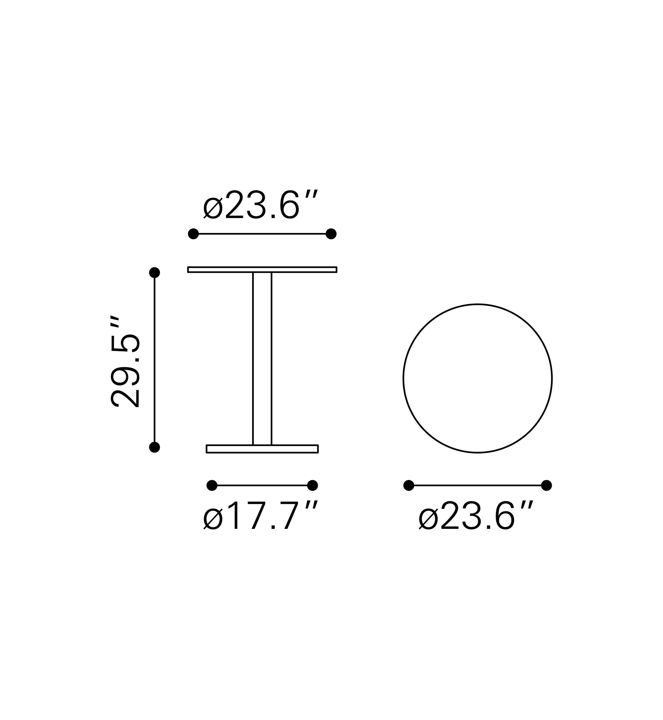 Alto Bistro Table