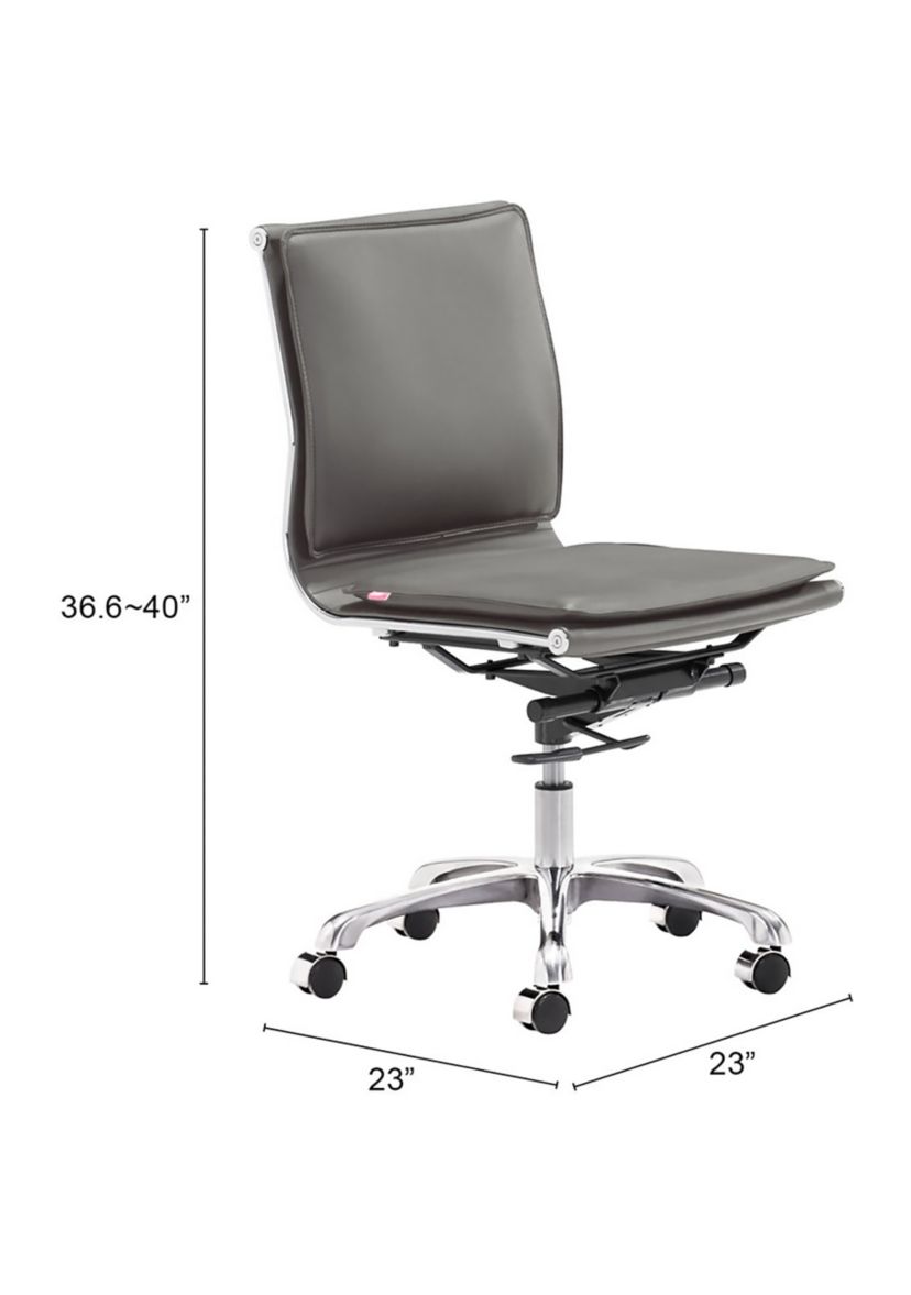 Lider Plus Armless Office Chair