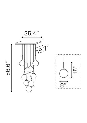 Epsilon Ceiling Lamp