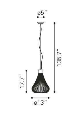 Interstellar Ceiling Lamp