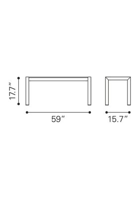 Metropolitan Double Bench