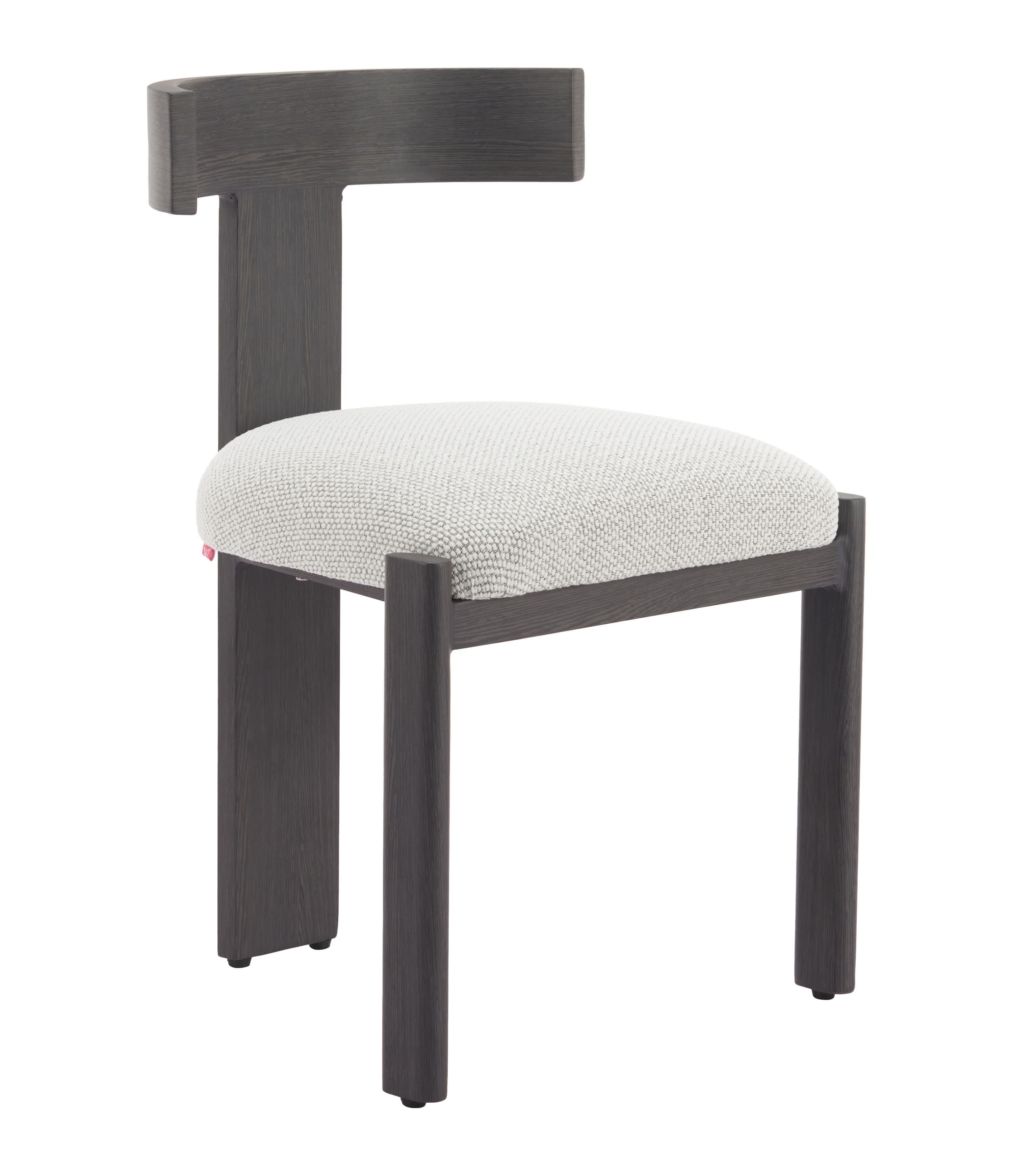 Tiana Dining Chair Black & Beige