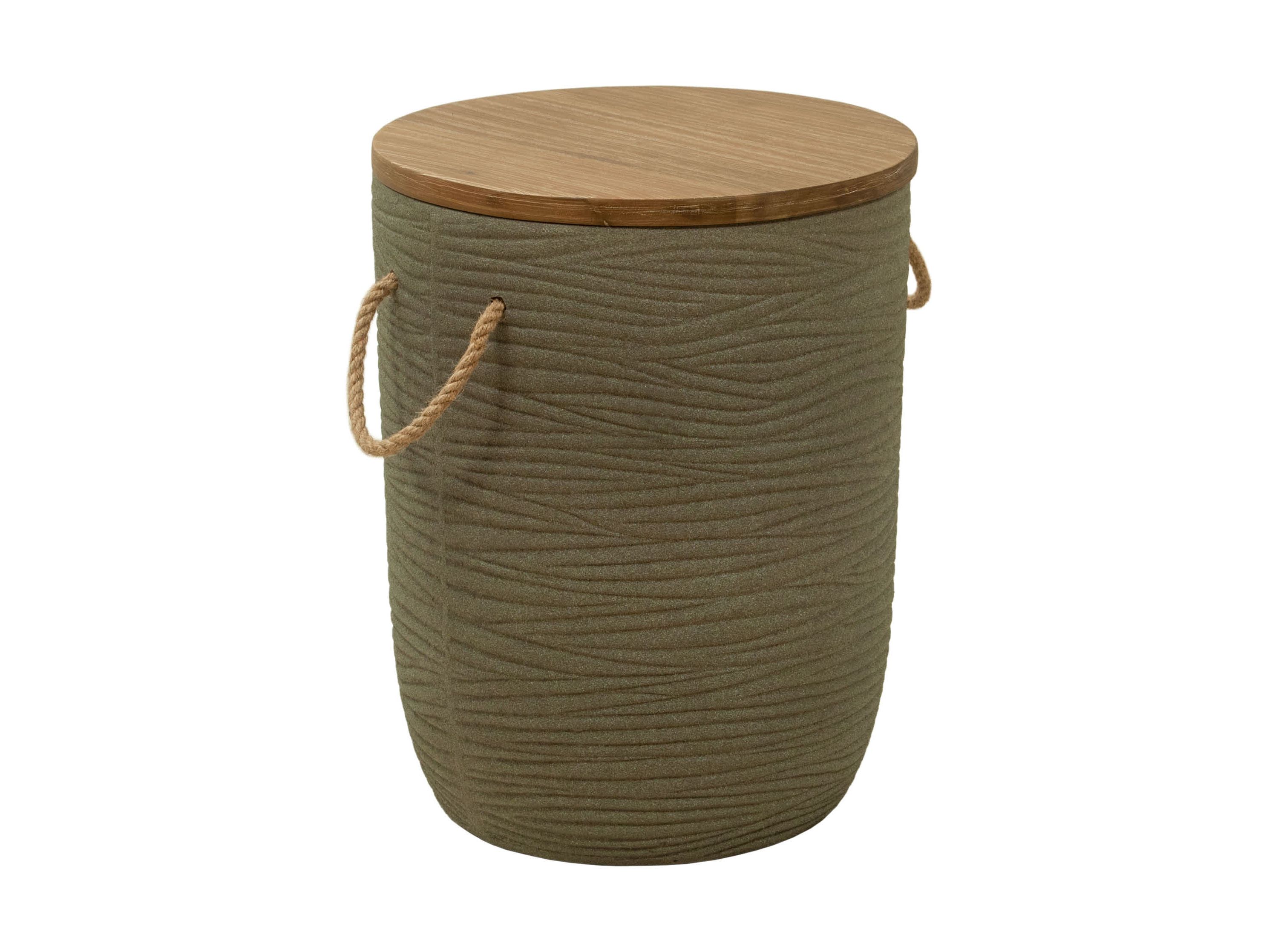 Biban Side Table Natural & Brown