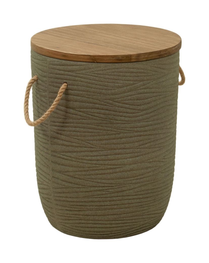 Biban Side Table Natural & Brown