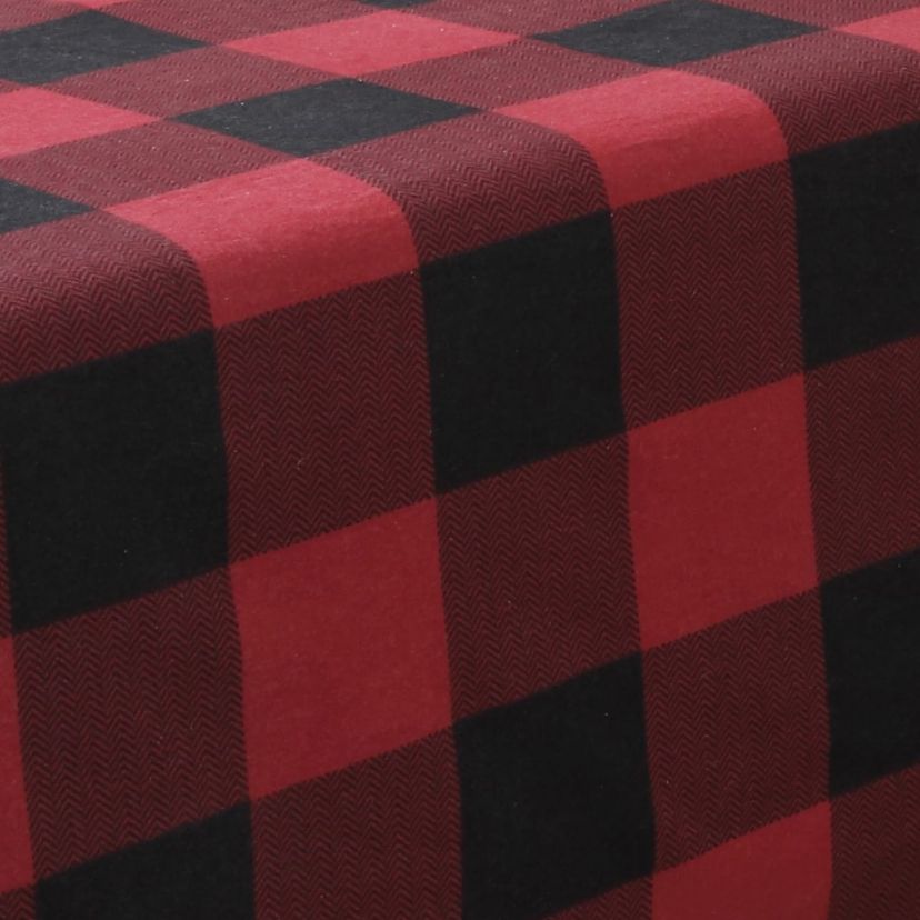 Buffalo Plaid 4-Piece Flannel Sheet Set