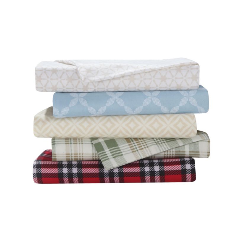 Cabin Plaid Microfiber 4-piece Shet Set King