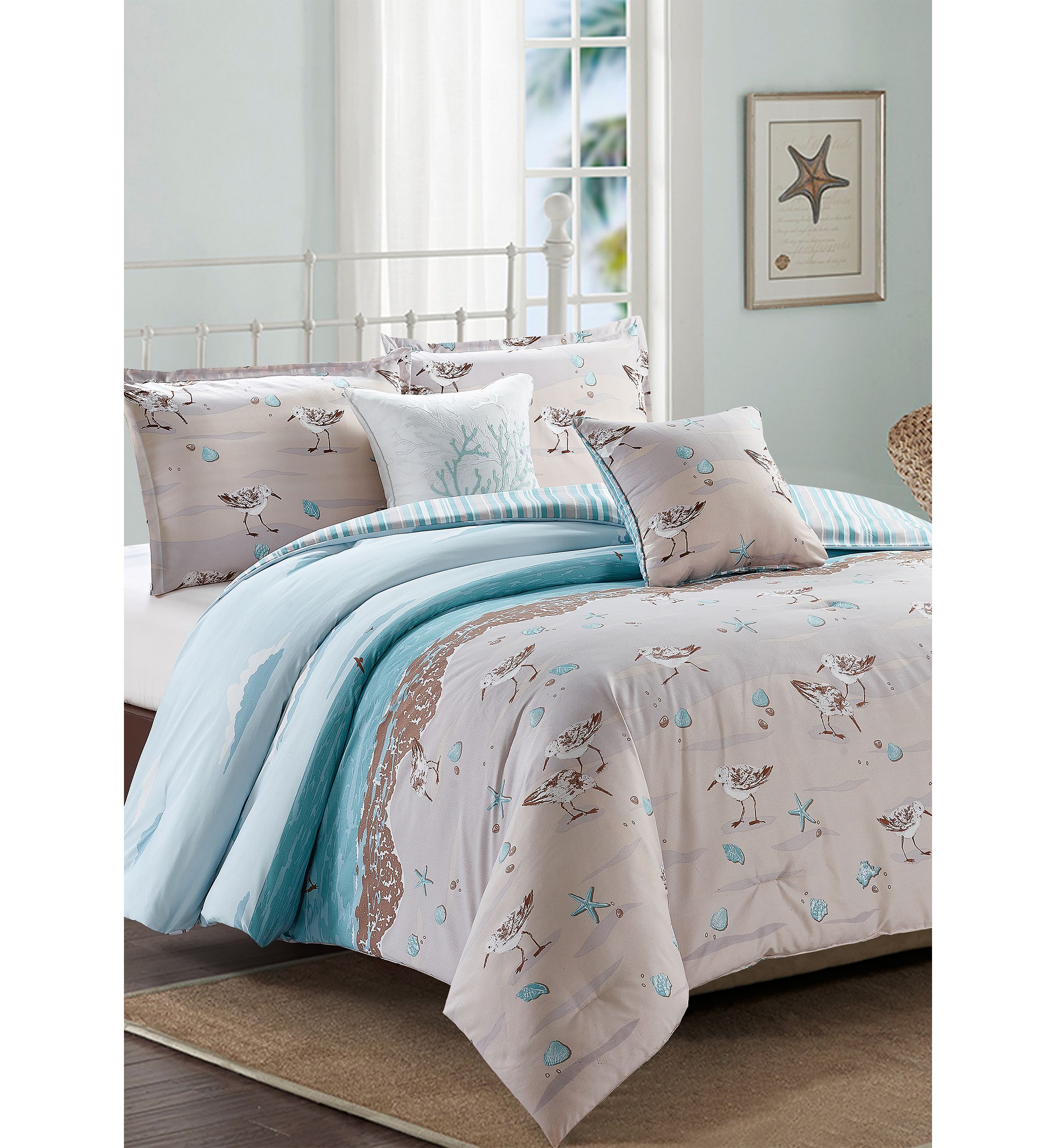 Sandpiper 5 Piece Comforter Set
