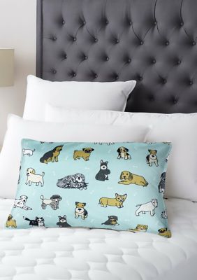Puppies Decorative Bed Pillow 