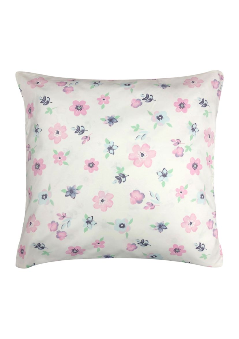 Fleur Decorative Pillow 18 in x 18 in 
