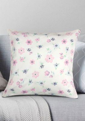 Fleur Decorative Pillow 18 in x 18 in 