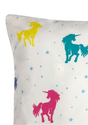 Unicorn Decorative Pillow 18 in x 18 in 