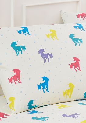 Unicorn Bed Pillow 20 in x 28 in 