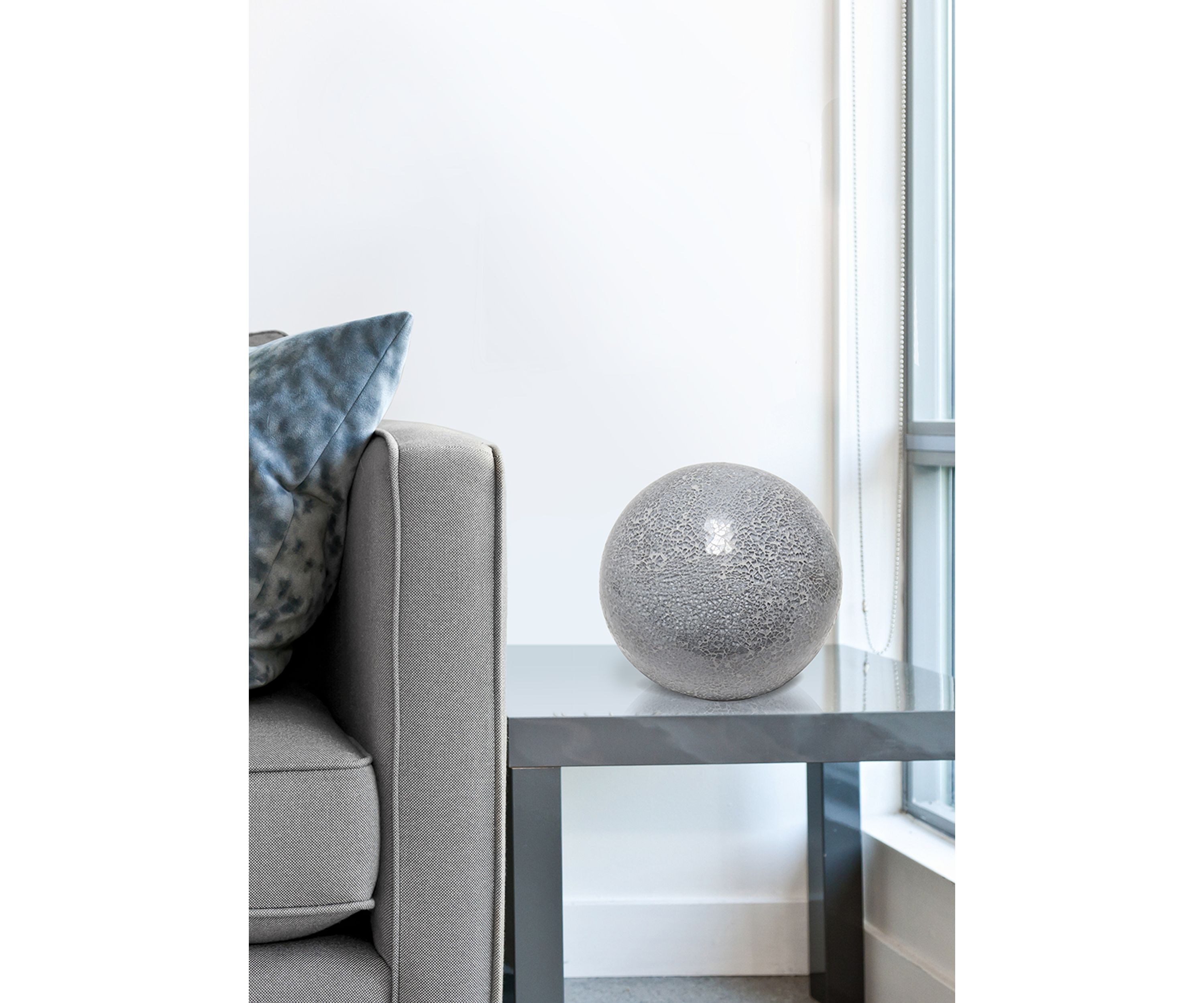 Stone Ball Table Lamp