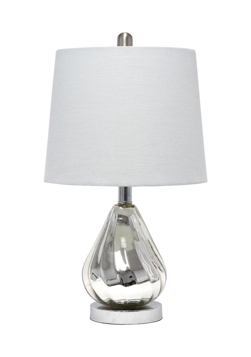 Kissy Pear Table Lamp with Fabric Shade
