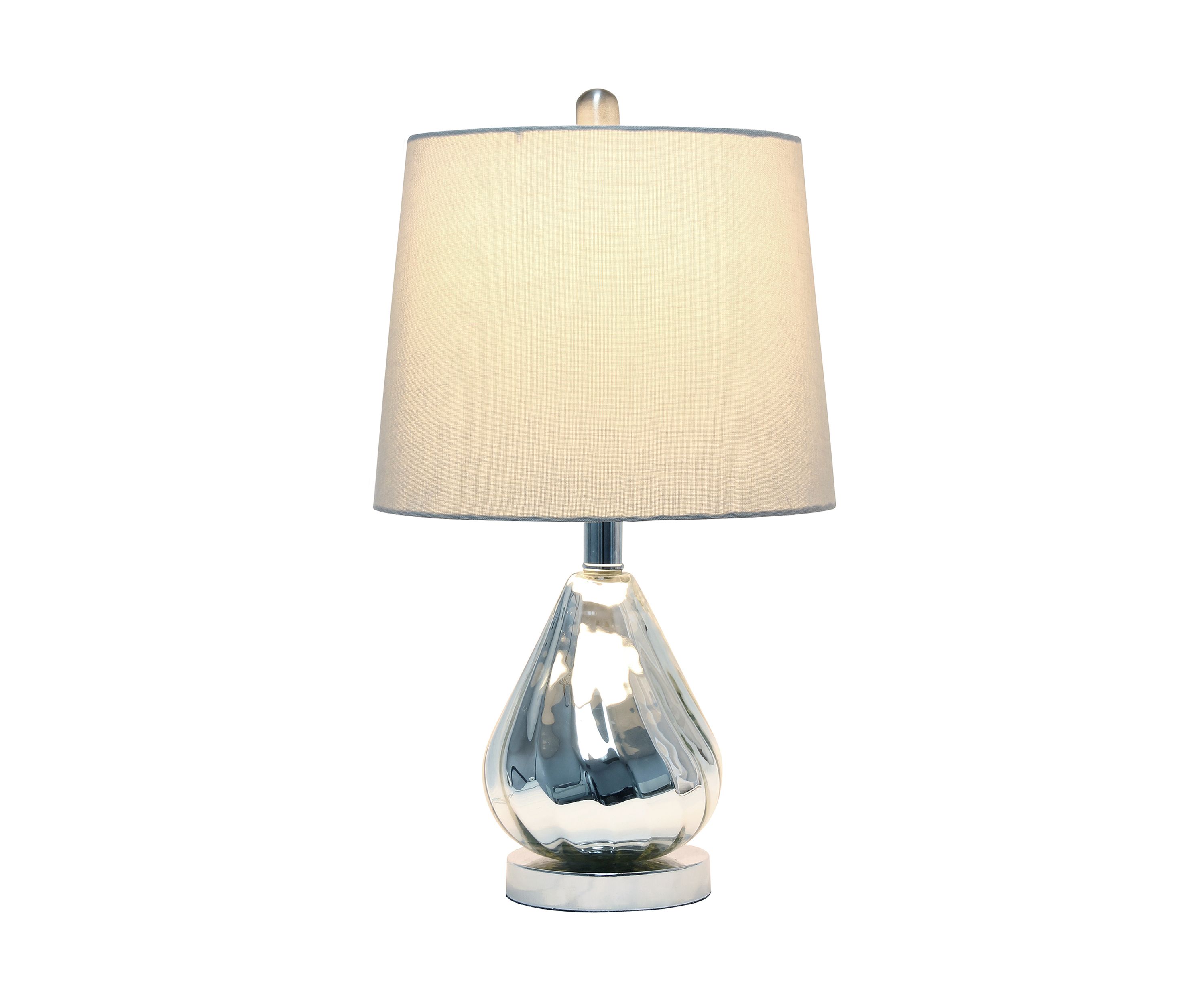 Kissy Pear Table Lamp with Fabric Shade