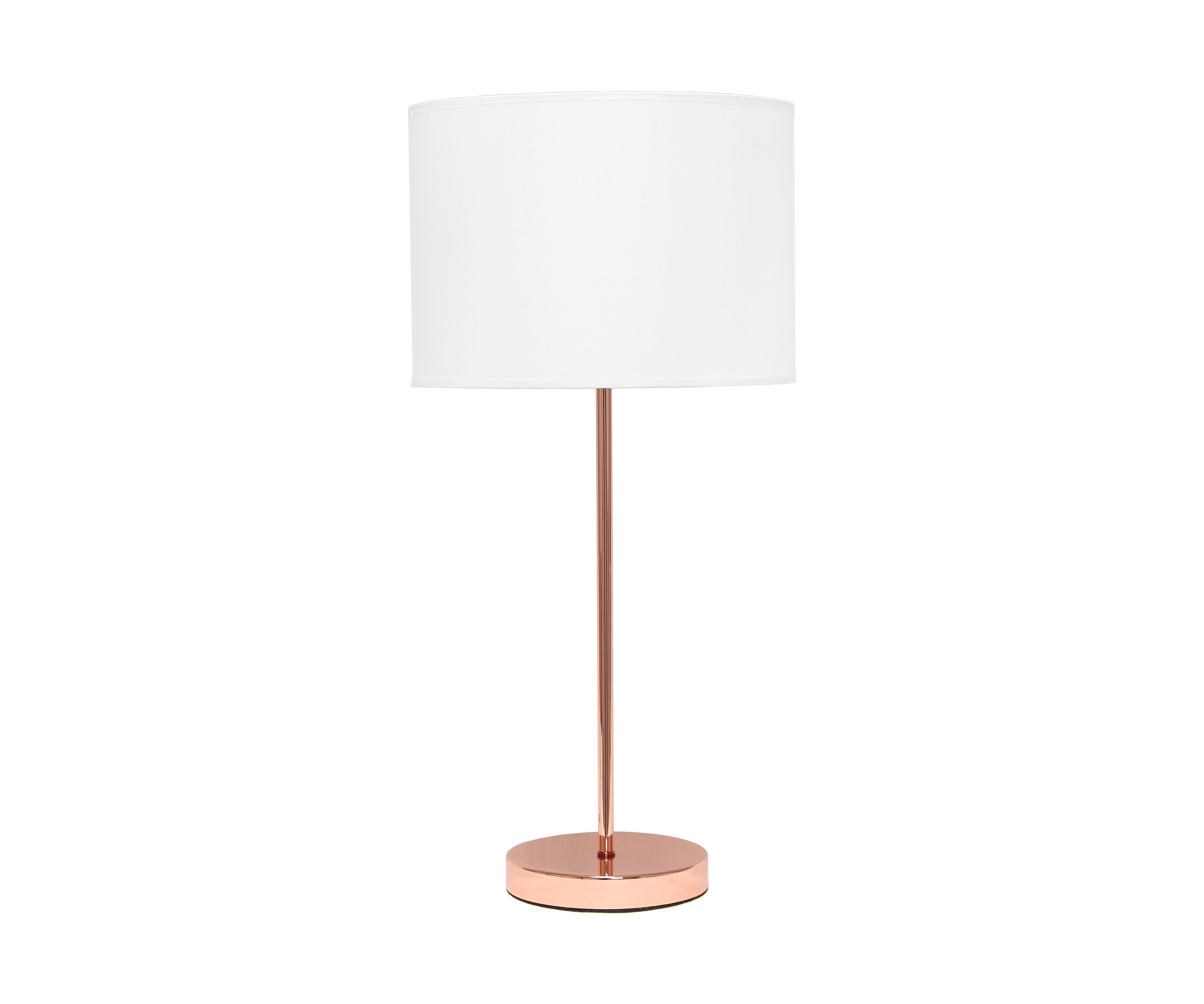 Stick Lamp with Fabric Shade