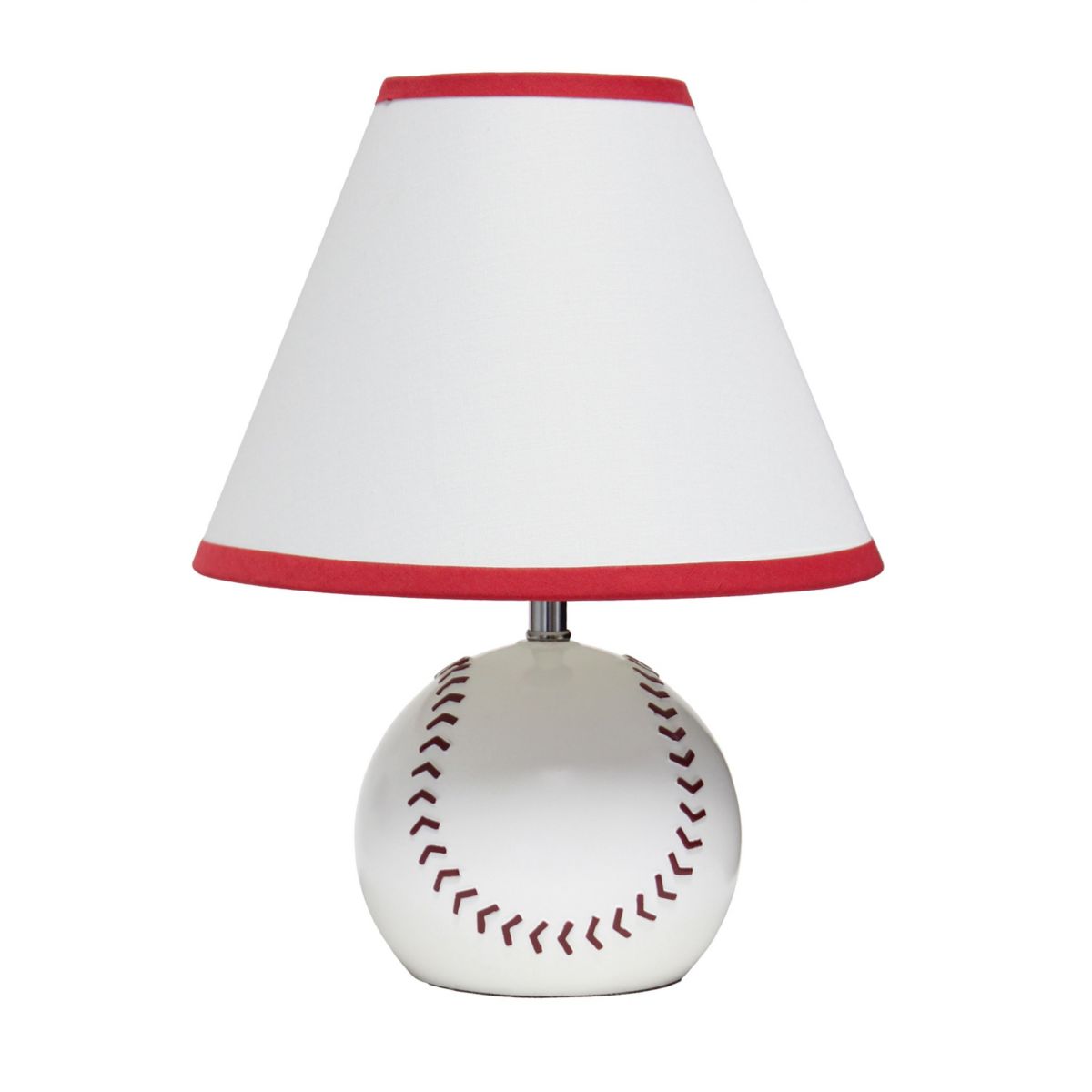 SportsLite 11.5" Tall Soccer Ball Base Ceramic Table Lamp