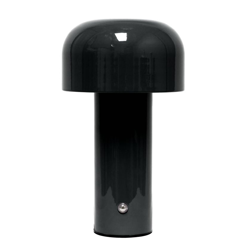 8.26" Mushroom Magic Mini Dome Dimming LED Touch Lamp, Portable and Rechargeable, White