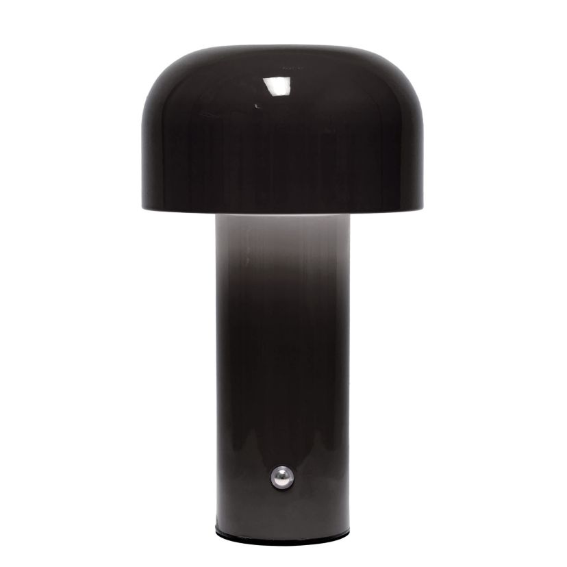 8.26" Mushroom Magic Mini Dome Dimming LED Touch Lamp, Portable and Rechargeable, White