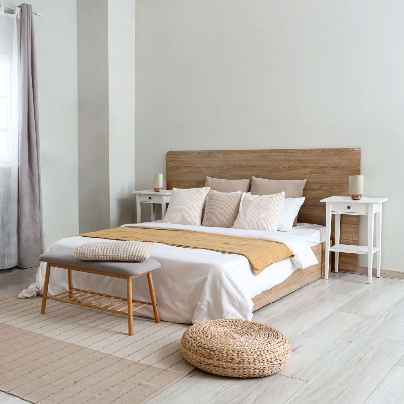 9" Chic Elongated Shade Mini Touch Lamp Duo, for Bedroom, Living Room, Hallway, Rose Gold with Cream Shades