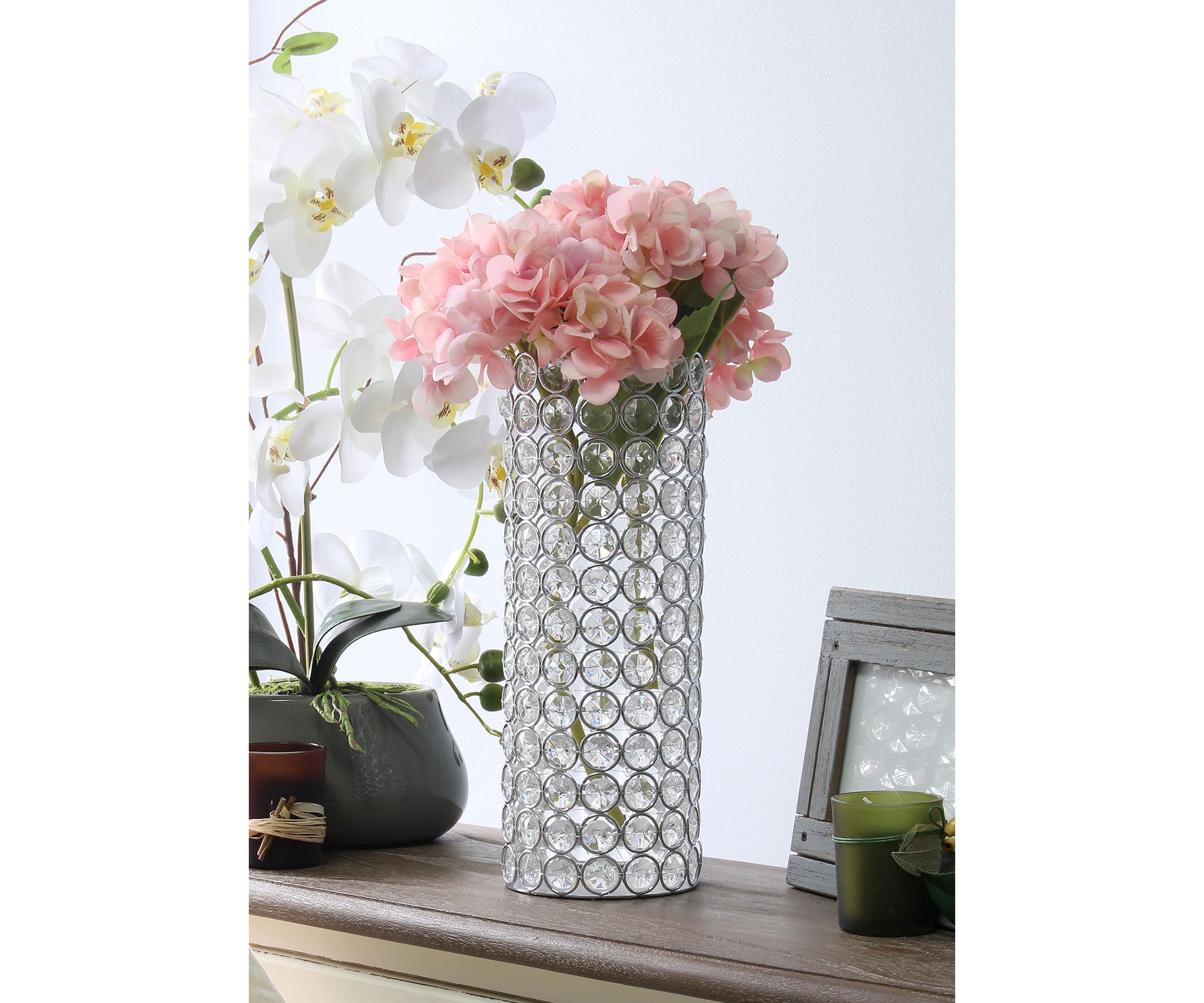 Elipse Crystal  Decorative Vase