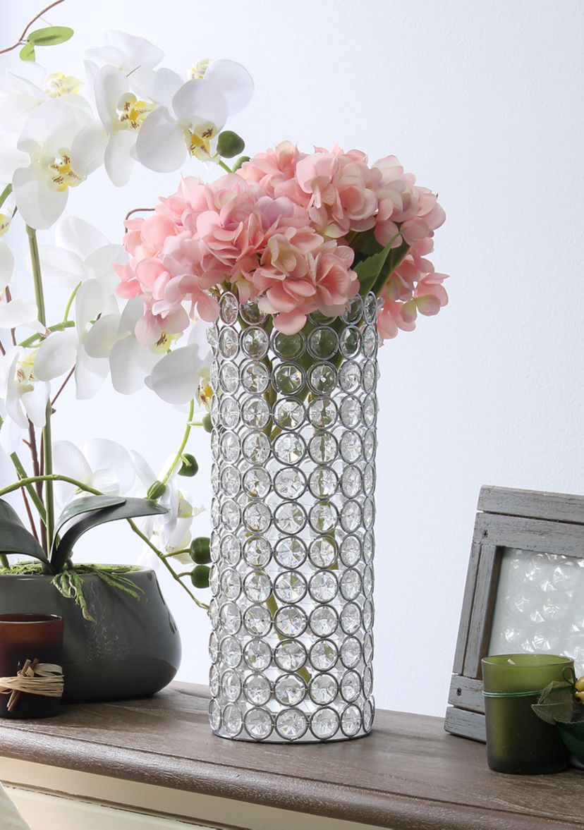 Elipse Crystal  Decorative Vase