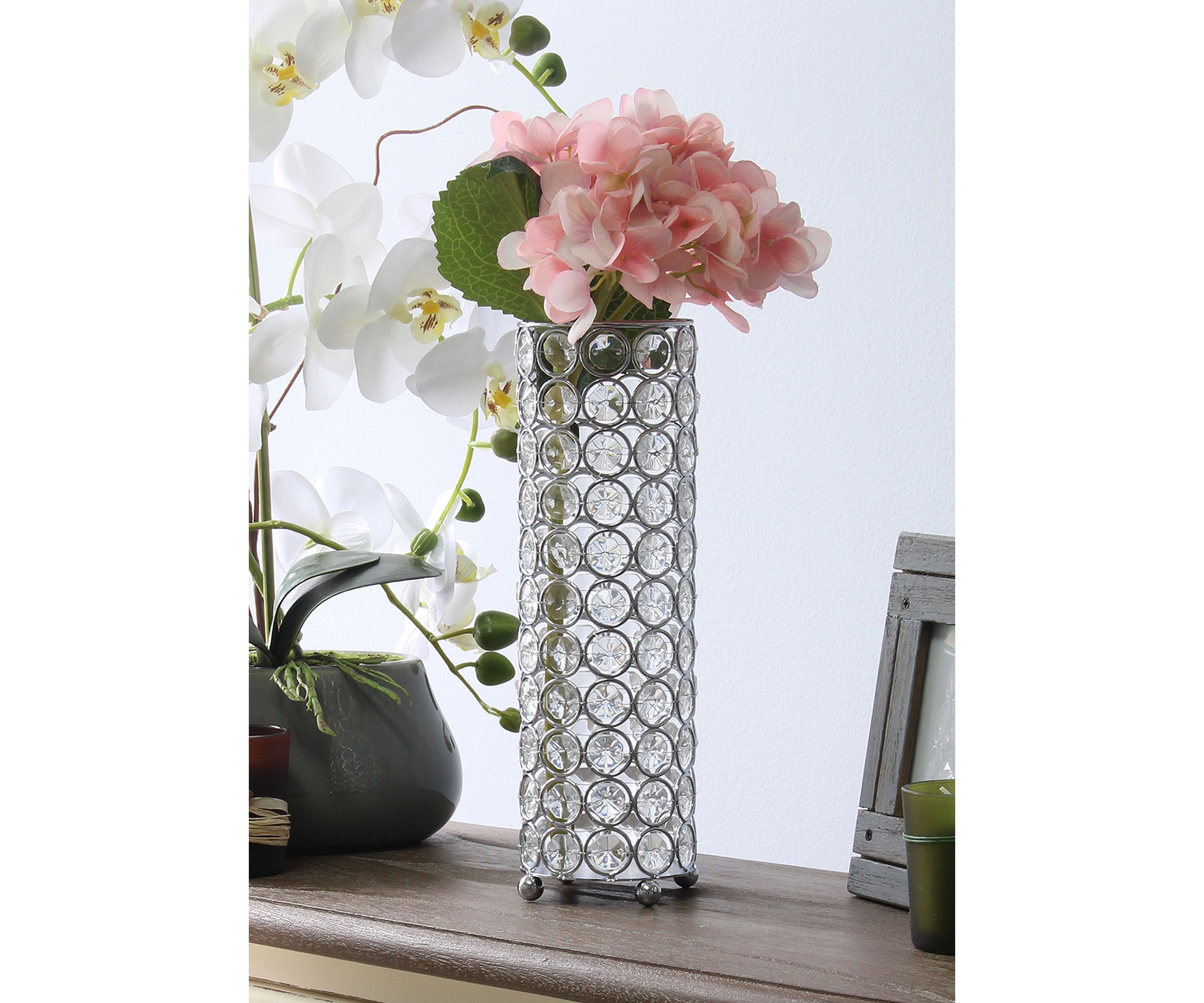 Elipse Crystal Decorative Candle Holder