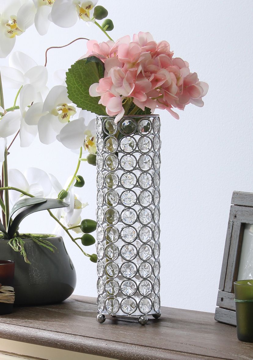 Elipse Crystal Decorative Candle Holder