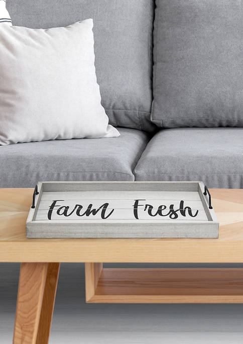 Elegant Designs Farm Fresh Serving Tray