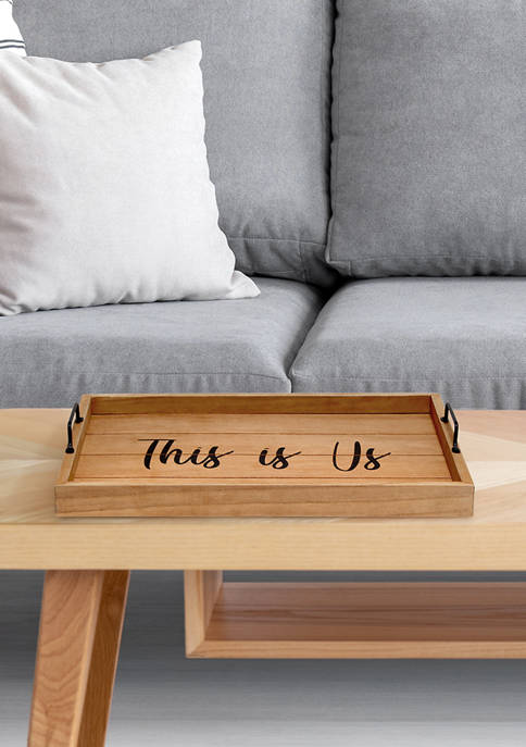 Elegant Designs This Is Us Serving Tray