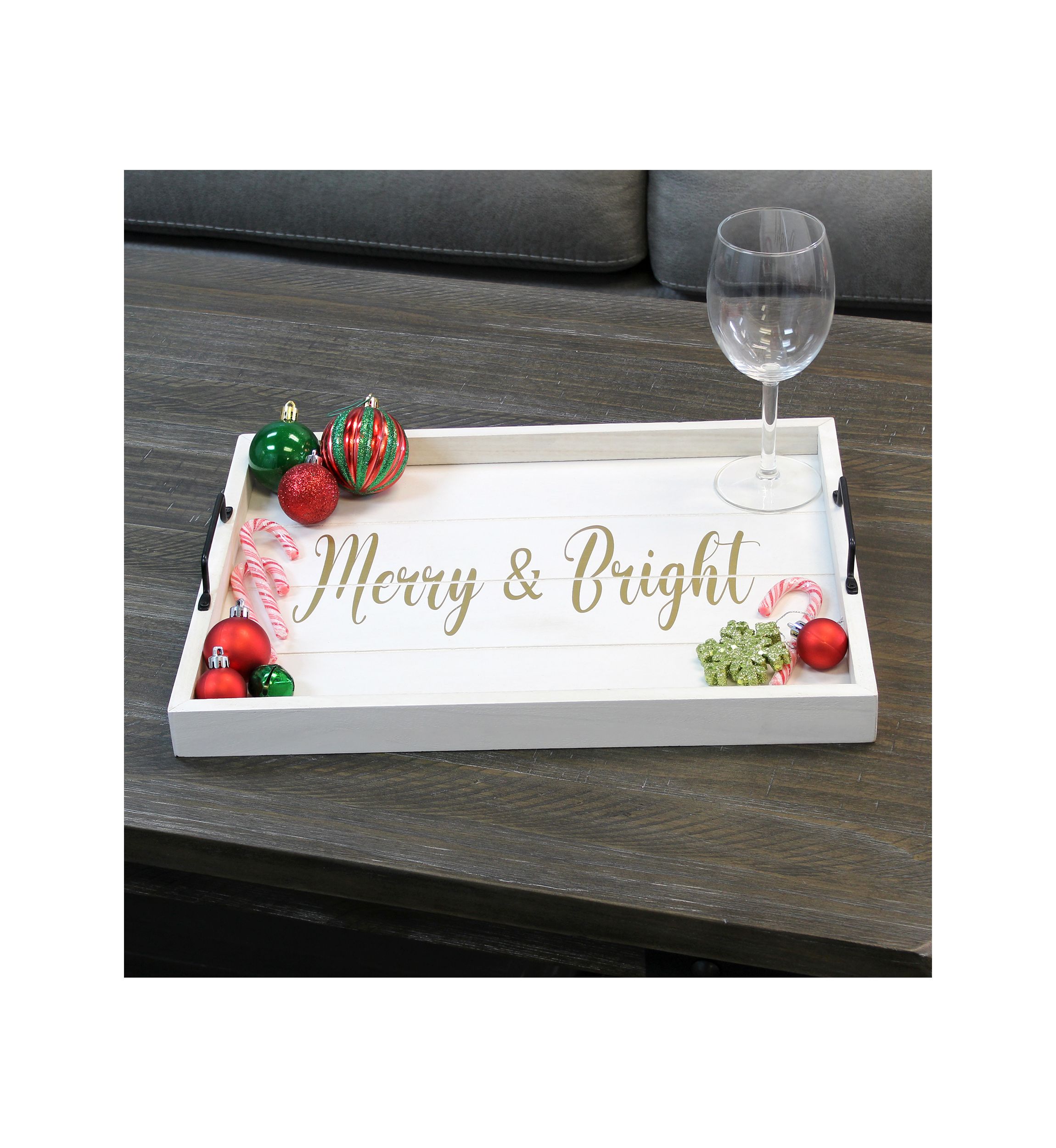 Merry Bright Serving Tray