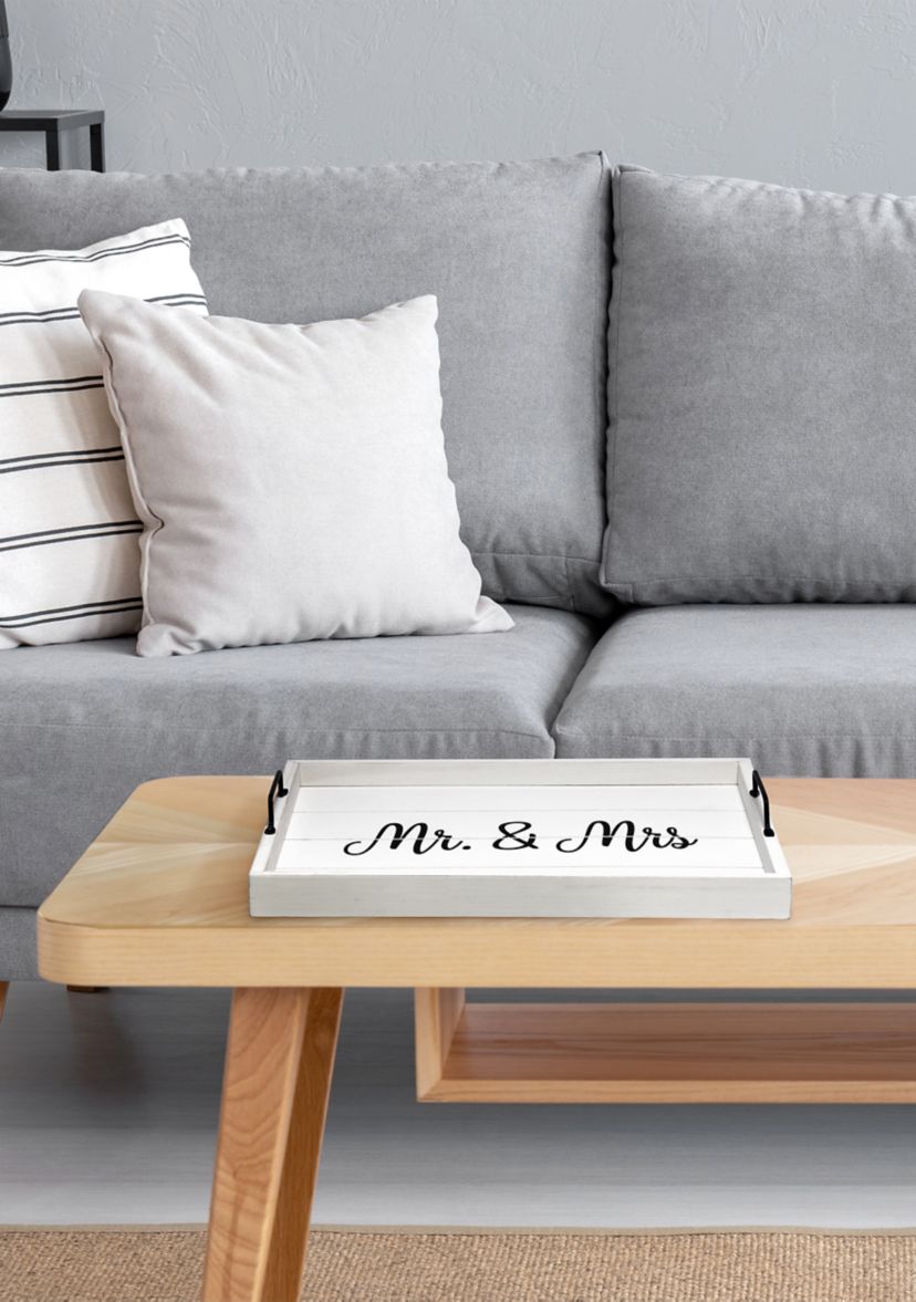 Mr & Mrs Serving Tray