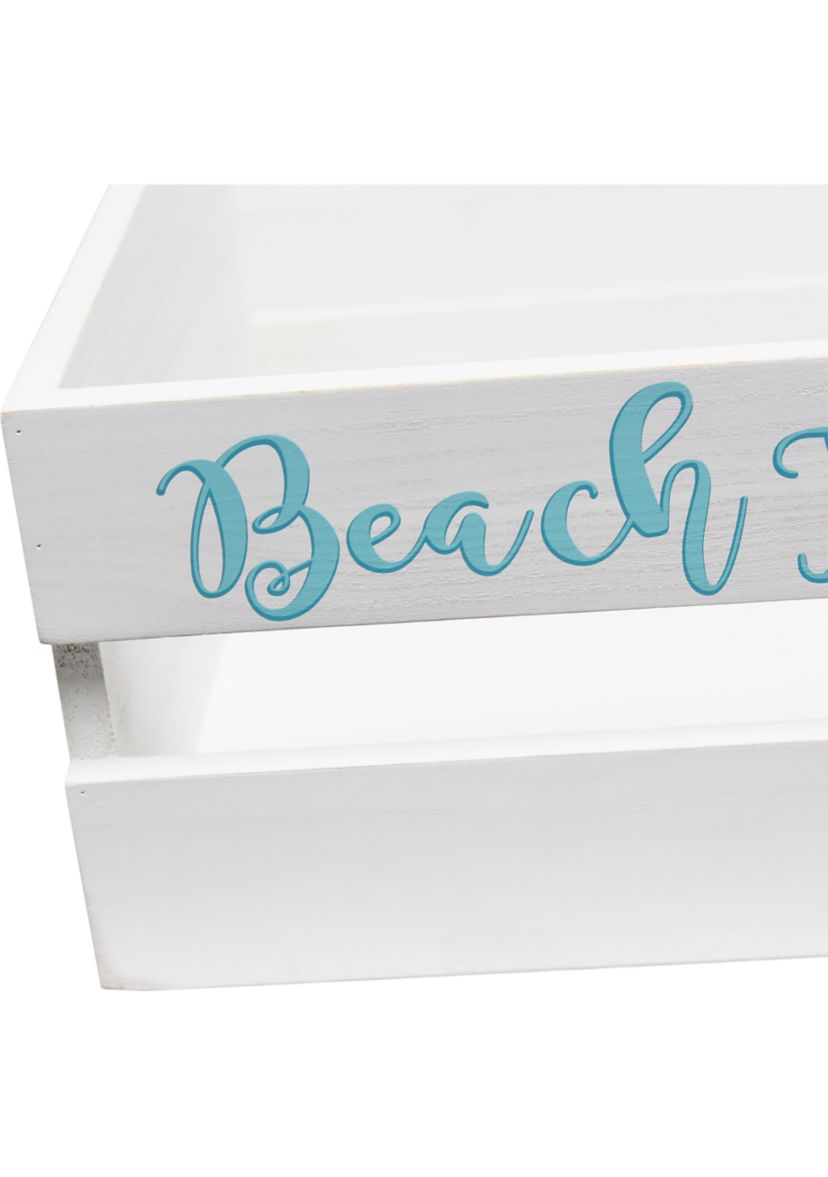 Large 3-Piece Decorative Coastal Bath Set