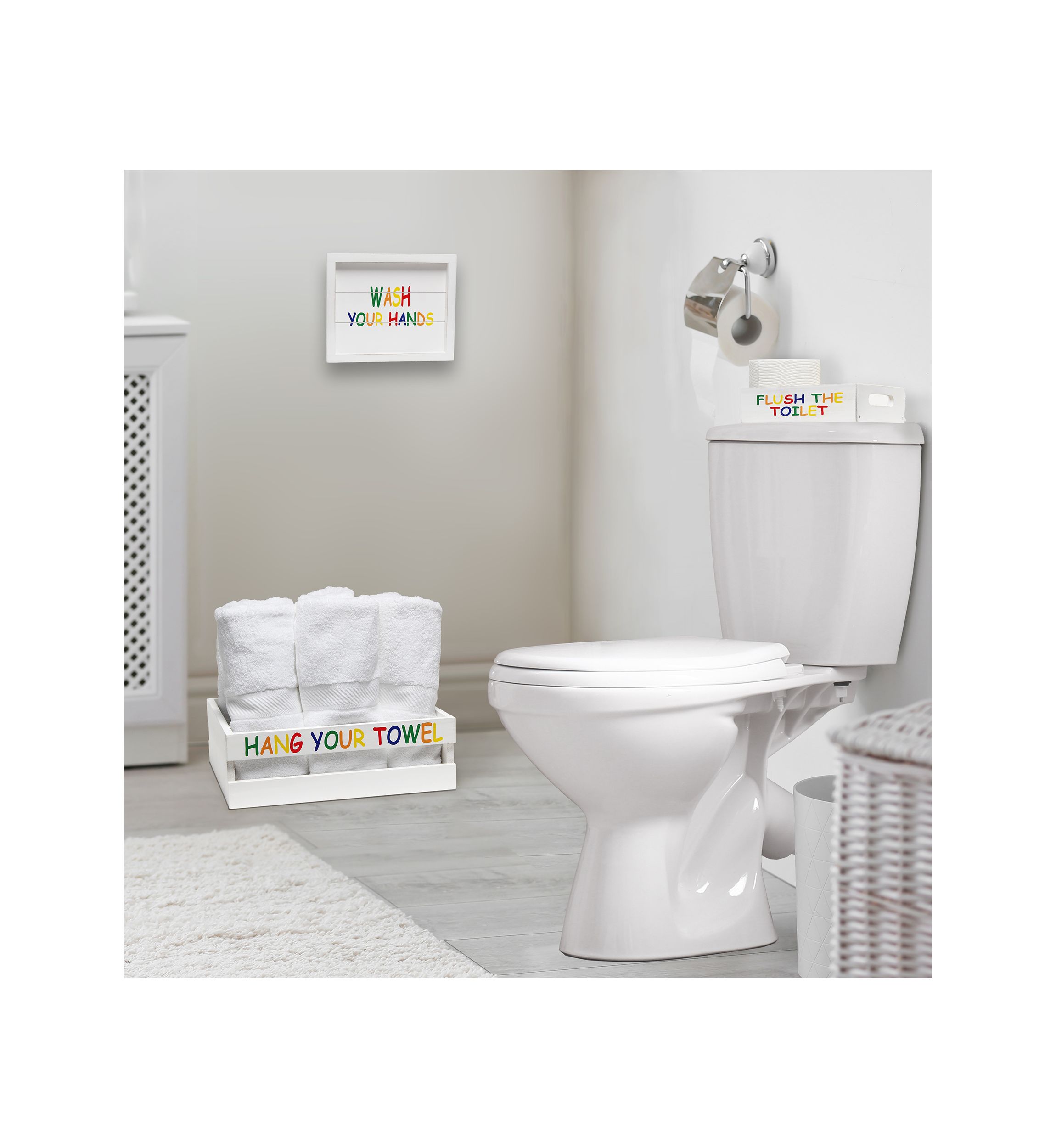 Small 3-Piece Decorative Kids Bath Set