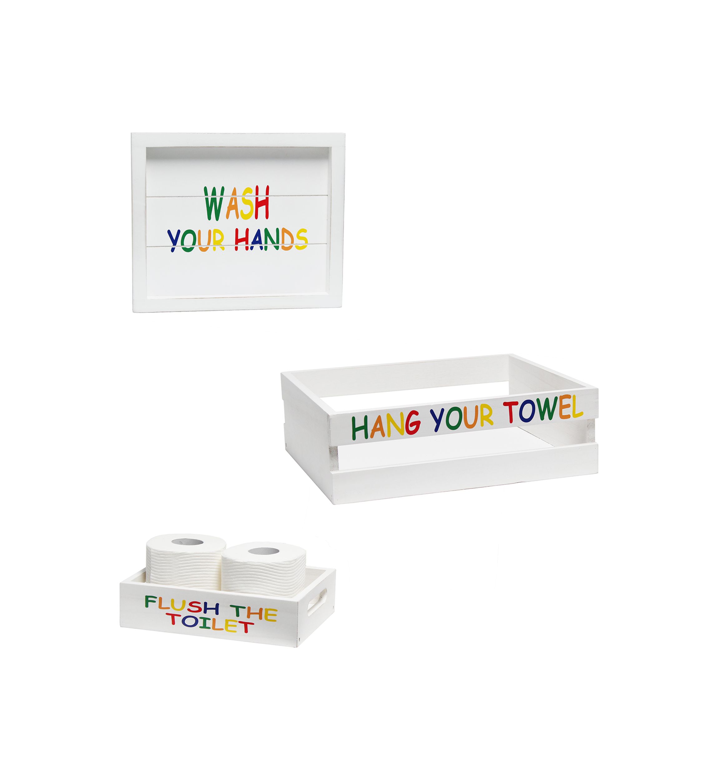 Small 3-Piece Decorative Kids Bath Set