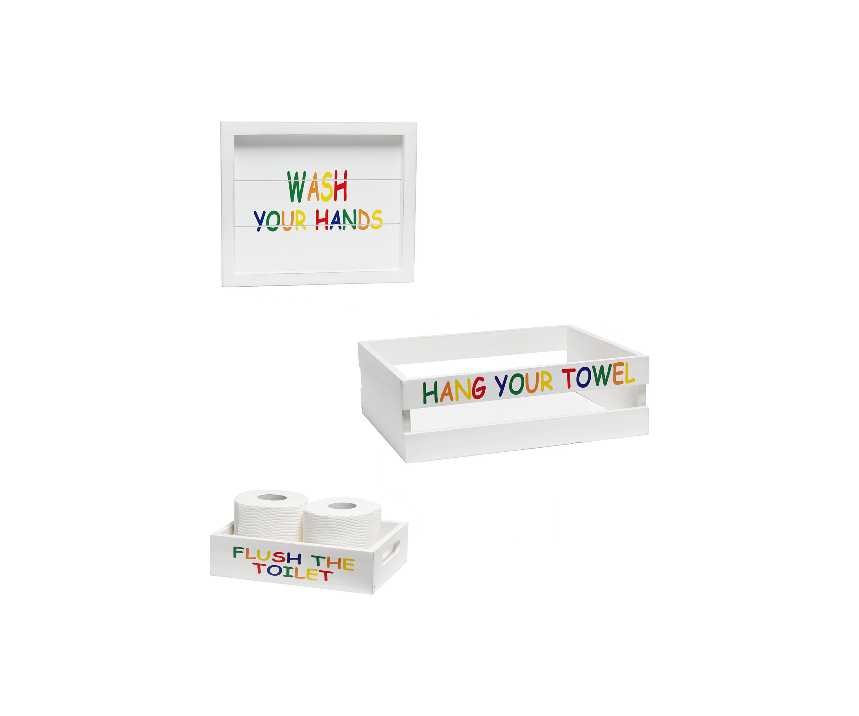 Small 3-Piece Decorative Kids Bath Set