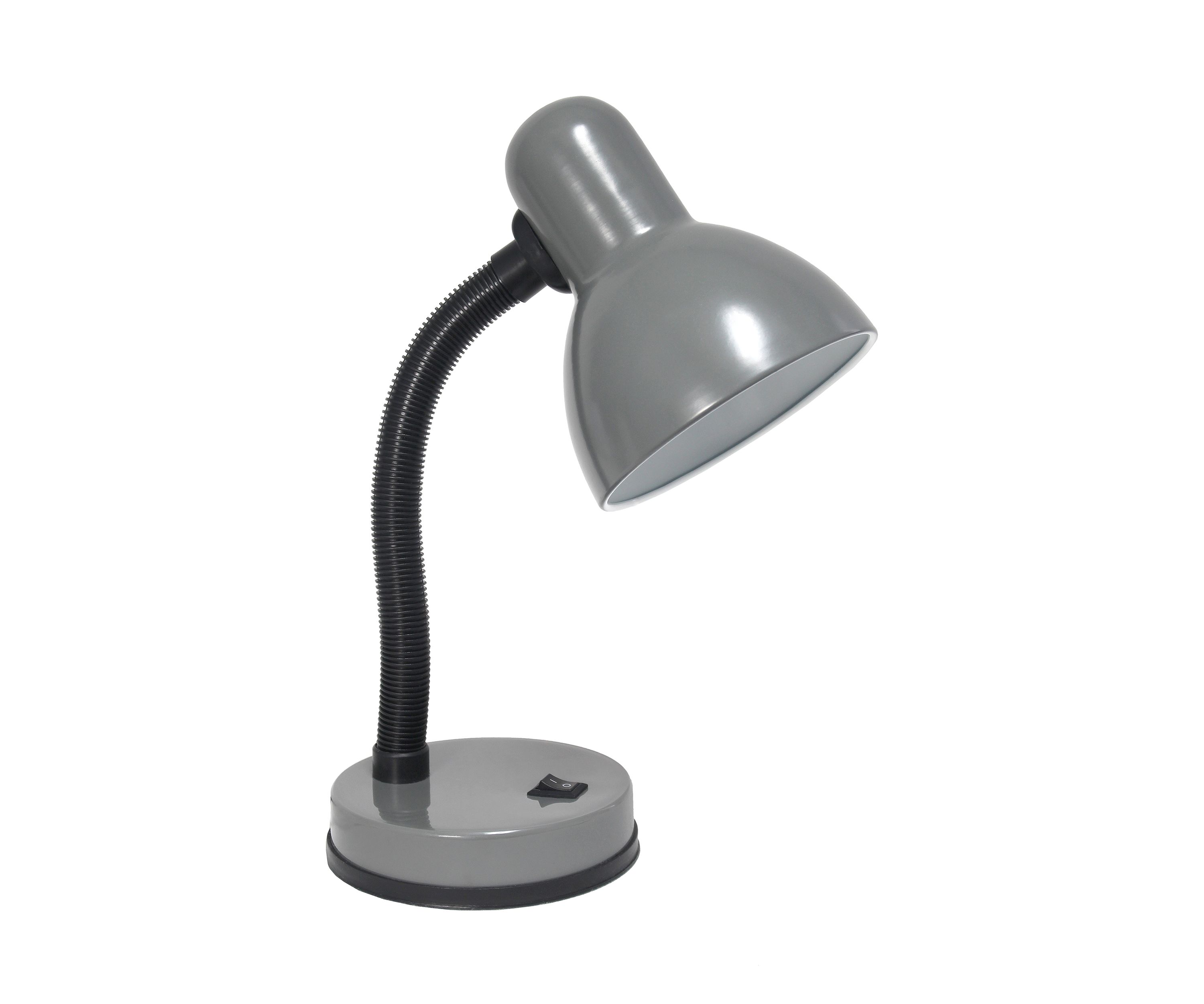 Basic Metal Desk Lamp with Flexible Hose Neck