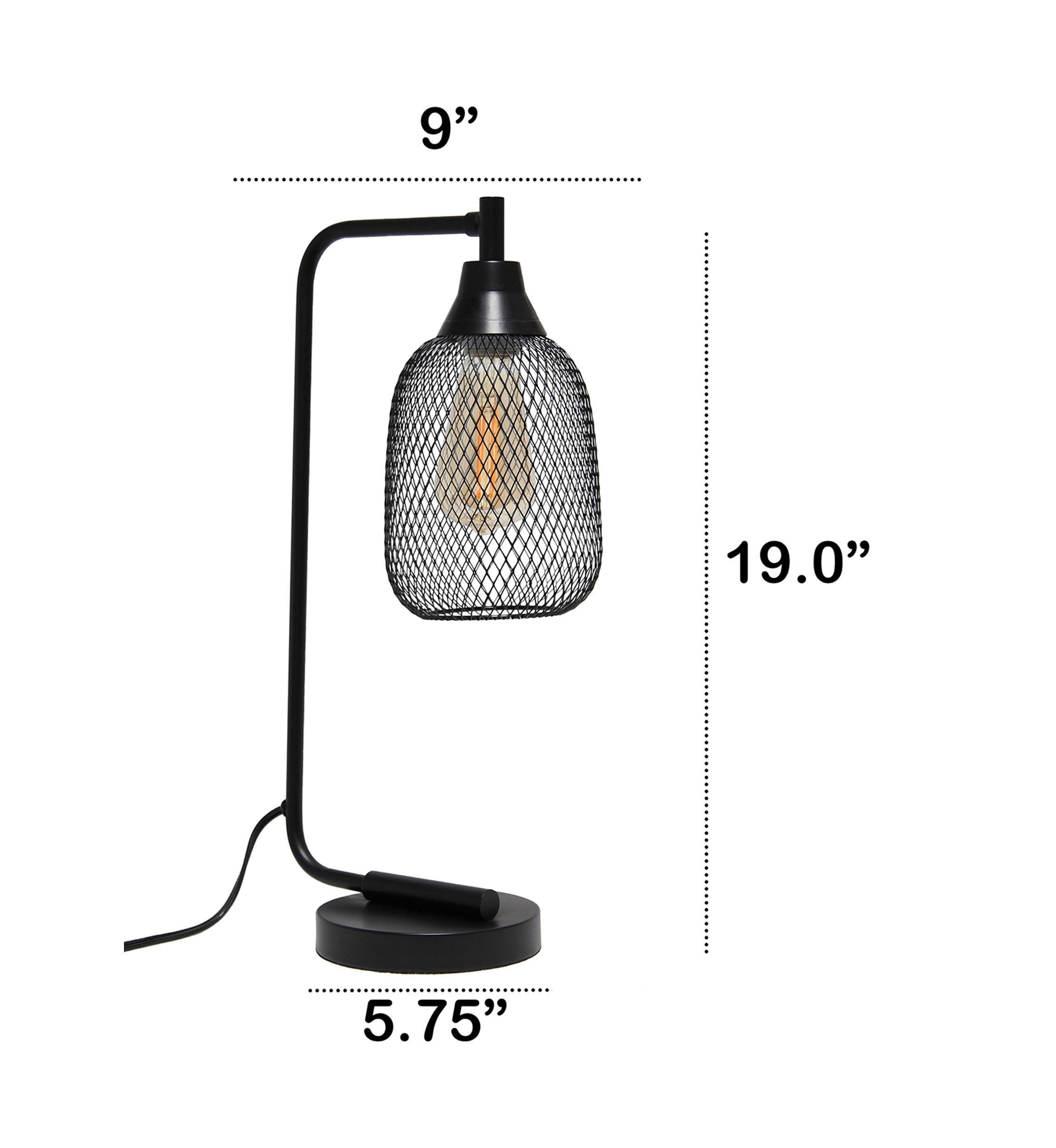 Industrial Mesh Desk Lamp