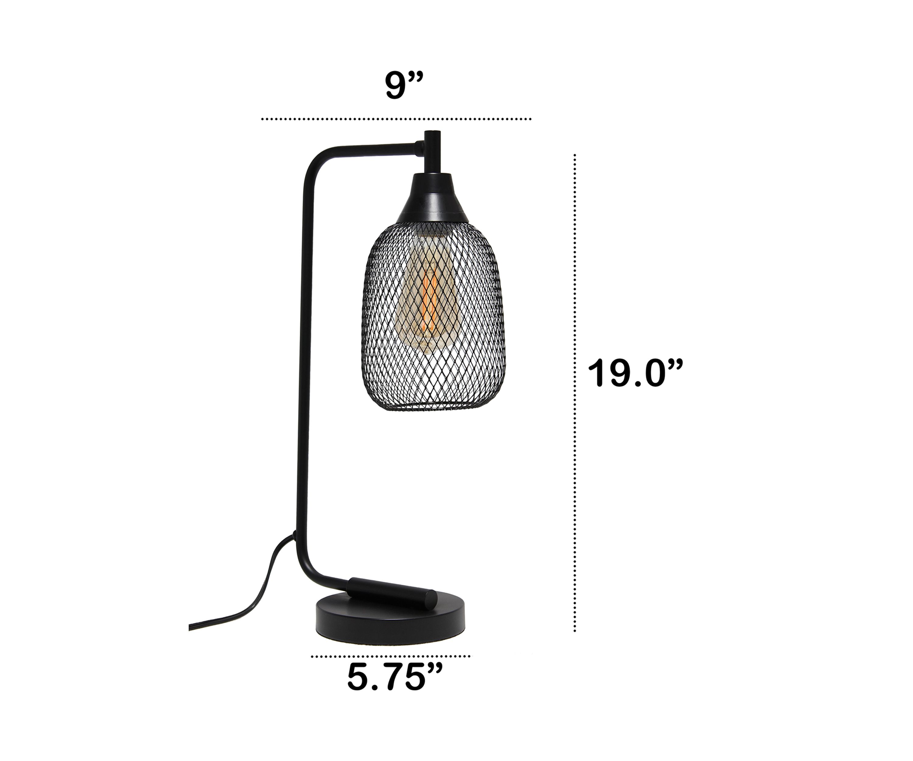 Industrial Mesh Desk Lamp